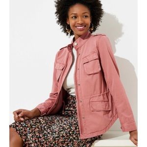 LOFT Twill Utility Jacket